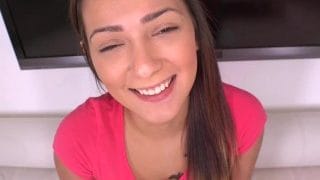 Dreamy Bimbo Stripper Takes In The Pussy