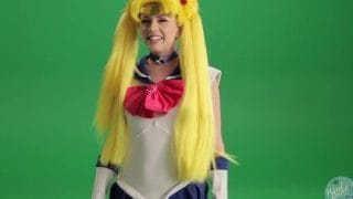 Obscene Barbie Stripper Fondles A Stiff Dick