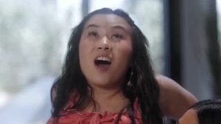 Foxy Sweetie Stripper Cums On His Dick